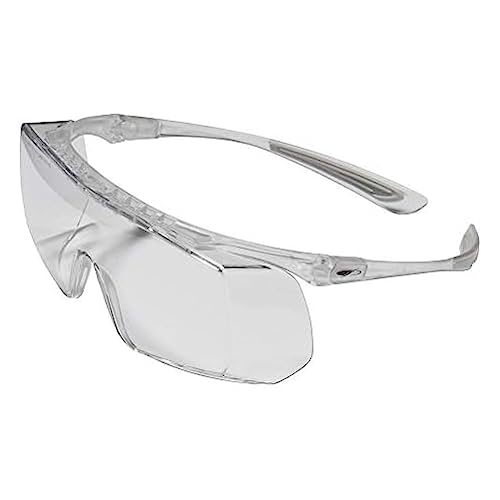 JSP 1COV23C Coverlite Überbrille, verstellbare Bügeln, klare Linse, AS/AF-Beschichtung, 8 Stück von JSP