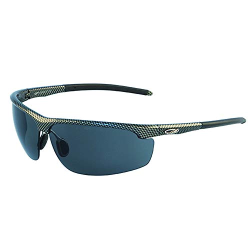 JSP 1LEOCARB23S Leone KN UV400 Carbon-Style Rahmen 2,5 Gläser AS/AF-Beschichtung, 10 Stück von JSP
