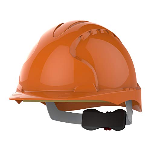 JSP AJE170-000-800 EVO3 Revolution Helm mit Ratsche, Orange von JSP