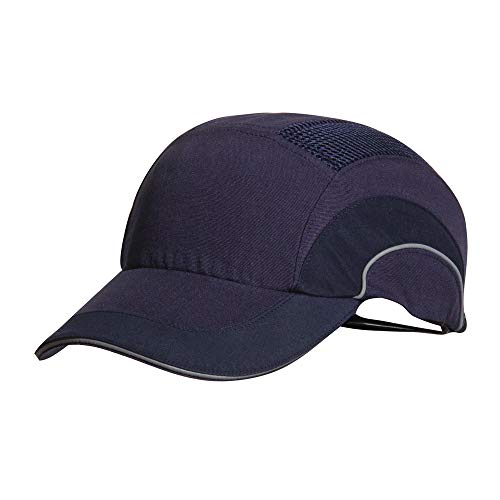 JSP Anstoßkappen Hardcap A1+ mit langem Schirm, 7cm, Marineblau (ABR000 000 500) von JSP