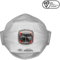 JSP - Atemschutzmaske springfit 400 Serie FFP3 nr d, mit typhoon Ventil, Typ 435 von JSP