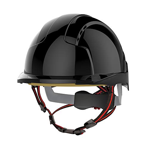 JSP EVOLite Skyworker Industrieschutzhelm für Arbeiten in der Höhe - Schwarz (AJS260-001-100) von JSP