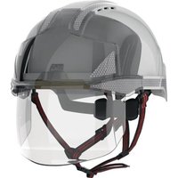 JSP - Industriekletterhelm evo® VISTAshield® Dualswitch™ weiß/rauch abs von JSP