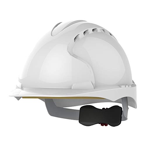 JSP Industrieschutzhelm EVO3 EN 397 Revolution-Drehverschluss Farbe weiß von JSP