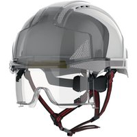 [NEUWERTIG] B-Ware Jsp Industriekletterhelm Schutzhelm Evo Vist Alens Dualswitch Weiß Rauch Abs von JSP
