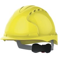 [NEUWERTIG] Jsp Schutzhelm Helm Kopfschutz Evo3 6 Punkt Drehradverschluss Gelb Polyethylen B-Ware von JSP