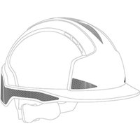 Satz mit 10 - Selbstklebende reflektierende Sticker CR2 zum Aufkleben für EVOLite Helm Grau Satz mit 10 - Selbstklebende reflektierende Sticker CR2 zum Aufkleben für EVOLite Helm Grau von JSP