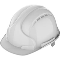 Sicherheitshelm mit langem Visier MK®7.0 mit Rändelschraube – Weiß, nicht belüftet von JSP