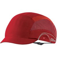 Sicherheitskappe Hardcap Aerolite 60° mit Mikrovisier - 2,5 cm Rot Sicherheitskappe Hardcap Aerolite 60° mit Mikrovisier - 2,5 cm Rot von JSP