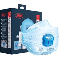 Springfit-Erkennungsmasken mit Ventil Typhoon 439ML - M/L - 10er Pack FFP3 von JSP