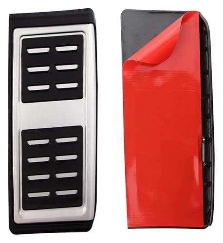 JSRVQKMS Auto Pedal Zubehör Für Audi A1 2012-2022 Edelstahl Auto Fußstütze Pedal Abdeckung LHD Auto Auto Pedale Schutz Pads Abdeckung Teile Auto Pedal(Paste Style) von JSRVQKMS