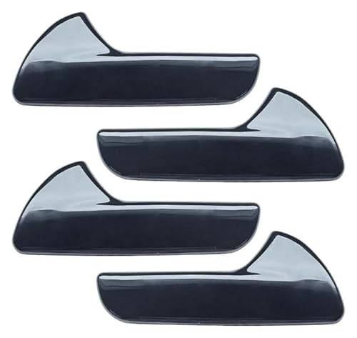JSRVQKMS Zierleiste Autodekoration Für Dodge Für Durango 2011 2012 2013 2014 2015-2022 Auto Innen Türgriff Abdeckung Trim Pull Greifen Panel Zubehör(Gloss Black) von JSRVQKMS