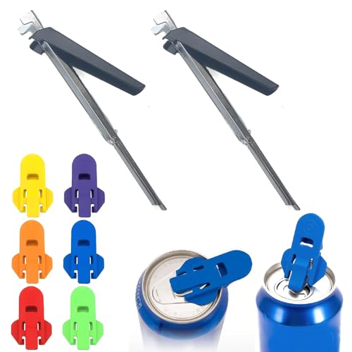 JSTHHTT 2 Pcs Flaschenöffner für Senioren, Dosenöffner und Flaschenöffner in einemGlasöffner Schraubdeckelöffner für Senioren, Praktischer Deckelöffner für Schraubgläser, Can Opener Bottle Opener von JSTHHTT