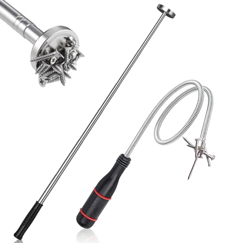 Teleskop Magnetstab, Stabmagnet Stark 16kg Tragfähigkeit Teleskopmagnet und 60cm Flexibler Magnetheber Magnetstabgreifer 23-87cm Tragbare Magnet Stab Ausziehbar Magnetgreifer Teleskop Magnetstab, Stabmagnet Stark 16kg Tragfähigkeit Teleskopmagnet und 60cm Flexibler Magnetheber Magnetstabgreifer 23-87cm Tragbare Magnet Stab Ausziehbar Magnetgreifer von JSUOEO