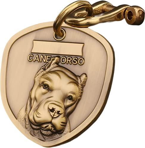 Schild Kupfer Hundemarke Personalisiert Mit Gravur,Cane Corso Verschiedene Dog ID Tag Schild Kupfer Hundemarke Personalisiert Mit Gravur,Cane Corso Verschiedene Dog ID Tag von JSWLYWMTPJ