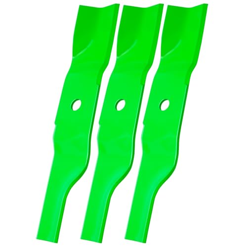 JSXDNWYJ 02005020 02005020-0637 01008616 325-294 742-3036 High Lift Blade für Cub Ca det MTD 111,8 cm Deck, kompatibel mit Cub Ca det Enforcer 44, Z-Force 15 18 44 Zero Turn Rider(3) Packung) von JSXDNWYJ