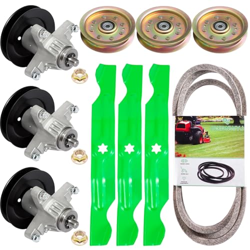 JSXDNWYJ Blade Spindel Be lt Umbau-Kit für 127 cm Deck Cub Cadet RZT 50 942-04053C 954-04044 918-04125B JSXDNWYJ Blade Spindel Be lt Umbau-Kit für 127 cm Deck Cub Cadet RZT 50 942-04053C 954-04044 918-04125B von JSXDNWYJ