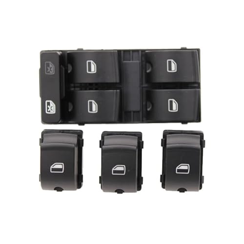 Electric Power Fensterheber Für A4 Für S4 Für B6 Für B7 OE 8ED959855 8E0959851 Elektrischer Hauptfensterschalterknopf Auto Auto Beifahrerseite Vorne Links(D) von JSYALMSLW