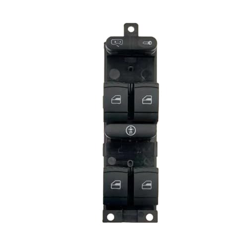 Electric Power Fensterheber Für Bora Für Jetta Für VW Für Golf Für MK4 Für Passat B5 1J4959857 3BD959857 Power Fenster Control Schalter Taste Rot 9pin(People) von JSYALMSLW