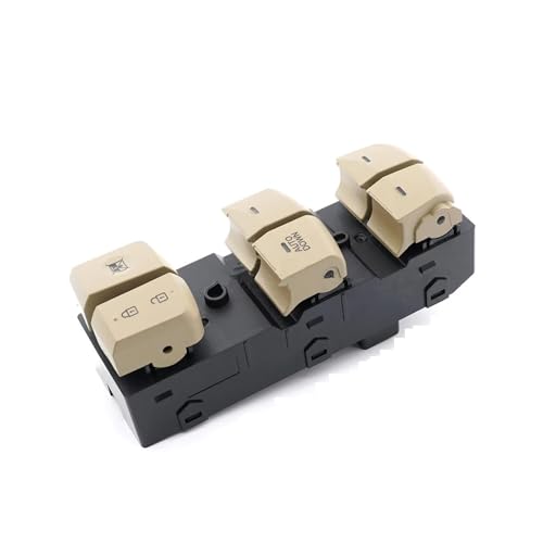 Electric Power Fensterheber Für Hyundai Für Elantra 2014 2015 2016 OE 93570-3X032RY Auto Power Fenster Switch Control Auto Teile Regler 16Pins(Beige) von JSYALMSLW