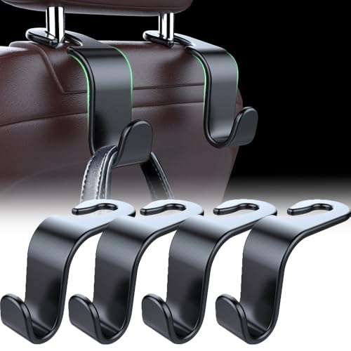 JSYDMA 4 Stück Kopfstützen Auto Haken, für Xpeng G6 Autositz-Haken, Autositz-Kleiderhaken zum Kopfstützen Auto Haken Aufhängen JSYDMA 4 Stück Kopfstützen Auto Haken, für Xpeng G6 Autositz-Haken, Autositz-Kleiderhaken zum Kopfstützen Auto Haken Aufhängen von JSYDMA