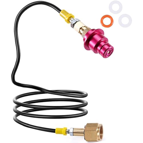 JSZDFSV Hochdruck-CO2-Adapterschlauch, Kupfer + Aluminium, Rosa, 0,3 m, einfache Installation, 1 Stück JSZDFSV Hochdruck-CO2-Adapterschlauch, Kupfer + Aluminium, Rosa, 0,3 m, einfache Installation, 1 Stück von JSZDFSV