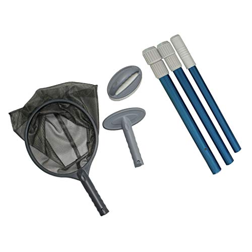 JSZDFSV Professionelle Poolreinigung Wartungsset Netzschwamm Bürste Aluminiumrohre für Schwimmbad JSZDFSV Professionelle Poolreinigung Wartungsset Netzschwamm Bürste Aluminiumrohre für Schwimmbad von JSZDFSV