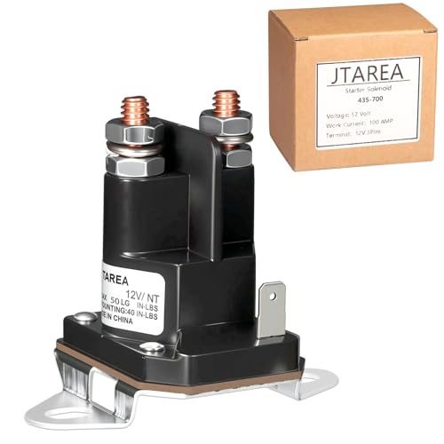 JTAREA 435-700 Anlasserrelais Magnetschalter Starterrelais 12V Starter Solenoid Anlasser Relais Startermagnetrelais Ersatzteile für 539101714 Trombetta 812-1221-211 854-1221-210 JTAREA 435-700 Anlasserrelais Magnetschalter Starterrelais 12V Starter Solenoid Anlasser Relais Startermagnetrelais Ersatzteile für 539101714 Trombetta 812-1221-211 854-1221-210 von JTAREA
