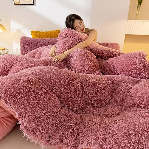 JTBDWOSK Flauschige Kaschmir Steppdecken, Verdicken Steppdecken Verdicken Sie Lamm Kaschmir Decke Winter Weiche Warme Bettdecke Bettwäsche150x200cm(1.5kg),1,150x200cm（2.5kg） von JTBDWOSK