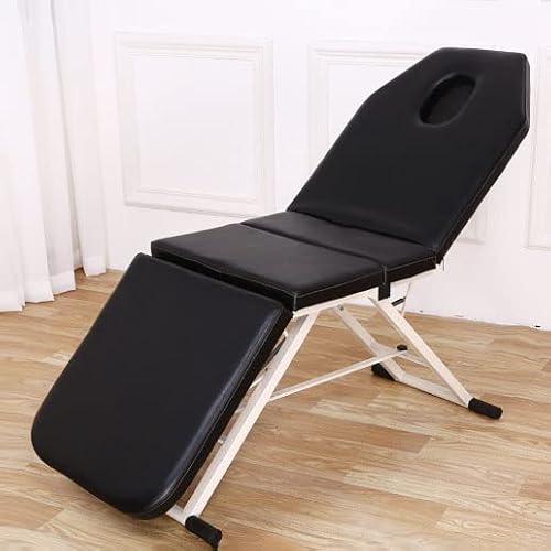 JTBDWOSK Mobile Massageliege Massagetisch 3 Zonen Massagebank Therapieliege Klappbare Kosmetik für Fußmassagegeschäften Schönheitssalons,2 von JTBDWOSK