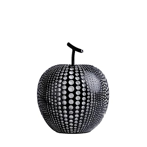 JTBDWOSK Obst Abstrakte Statue Ornamente Einfache Zimmer Decor Weiß Schwarz Apple Birne Harz Figurine Deko Halloween Autumn Herbstdeko Dekokürbis Dekoobjekt Tischdeko Dekofrüchte,1 von JTBDWOSK