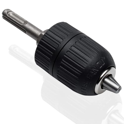Schnellspannbohrfutter JTENG Bohrfutter Schnellspann mit 1/2'' SDS Plus Adapter Akkuwinkelbohrmaschine 2–13mm von JTENG