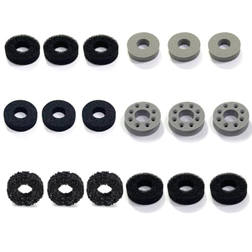 JTKREW 18 Stück Assist Ringe Kompatibel mit PS5,Thumbstick Stoßdämpfer,Steam Deck,PS4,Xbox Series X/S,Xbox One,Switch,Switch OLED,Switch Pro Controller Zielhilfe mit 4 Verschiedener Härtegrad JTKREW 18 Stück Assist Ringe Kompatibel mit PS5,Thumbstick Stoßdämpfer,Steam Deck,PS4,Xbox Series X/S,Xbox One,Switch,Switch OLED,Switch Pro Controller Zielhilfe mit 4 Verschiedener Härtegrad von JTKREW