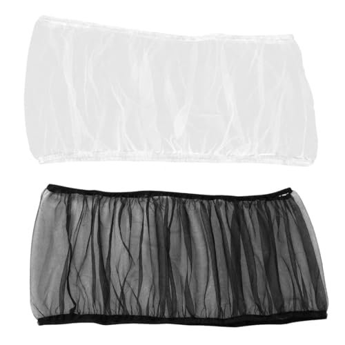 JTKREW 2 Stück Vogelkäfig Abdeckung,Vogelkäfig Samenfänger,Schutznetz für Vogelkäfig, Papageien Nylon Mesh Geeignet für Käfige mit einem Umfang von 140-220cm von JTKREW