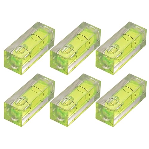 JTKREW Pack of 6 15 × 15 × 40 mm Square Mini Spirit Level Bubble Small Level Instrument Balance Bubble Small Level JTKREW Pack of 6 15 × 15 × 40 mm Square Mini Spirit Level Bubble Small Level Instrument Balance Bubble Small Level von JTKREW
