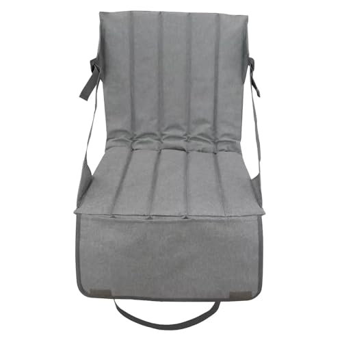 Anglerstuhl Angelstuhl, Faltbarer Stuhl mit Tasche, klappbarer Sitz Rückenlehne, for Sportveranstaltungen, Camping, Strand, Reisen, Outdoor-Konzert(Gray) von JTKSSCS