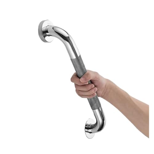 Haltegriff Dusche Badezimmer Badewanne Toilette Handlauf Haltegriff Edelstahl Anti-Rutsch-Dusche Sicherheitsstützgriff Handtuchhalter(30cm) von JTKSSCS