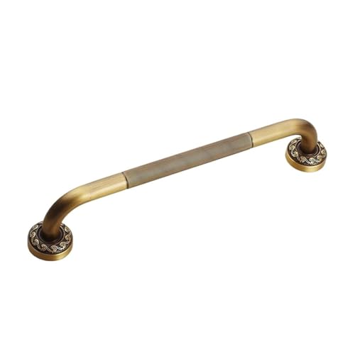 Haltegriff Dusche Klassisches Antik-Gold-Messing Badezimmer Duschraum Rutschfester Haltegriff Badewanne Handlauf Armlehne Wand Hardware Zubehör(Color3) von JTKSSCS