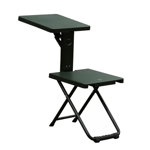 JTKSSCS Anglerstuhl Im Freien Faltbarer Angelstuhl, multifunktionaler Klapphocker, tragbarer Schreibstuhl for den Außenbereich, Angelutensilien(Green) von JTKSSCS