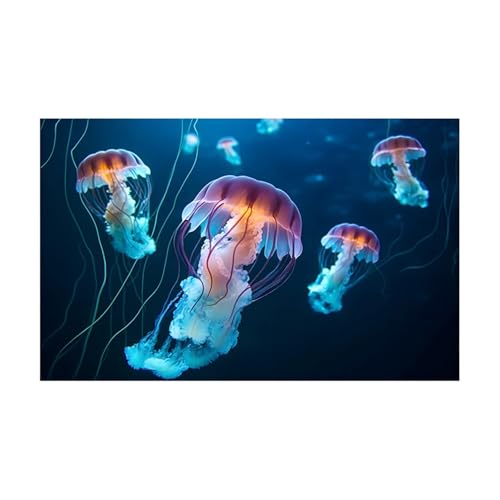 JTKSSCS Aquarium RüCkwand Aquarium-Hintergrundaufkleber, Fischtank-Dekoration, Selbstklebende Tapete, Hintergrund(50x80cm) von JTKSSCS