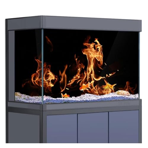 JTKSSCS Aquarium RüCkwand Aquarium-Hintergrundaufkleber/Poster-Dekoration – for 5–60 Gallonen Fischtanks Reptilienhabitat(90x60cm) von JTKSSCS