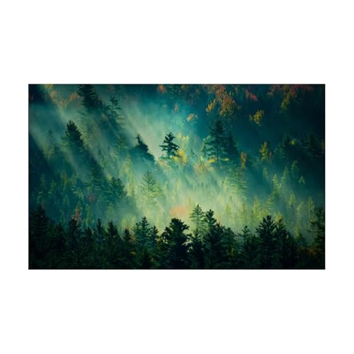 JTKSSCS Aquarium RüCkwand Wald Aquarium Hintergrund Aufkleber Poster Rock Stein Selbstklebende Fisch Tank Tapete Hintergrund(40x80cm) von JTKSSCS