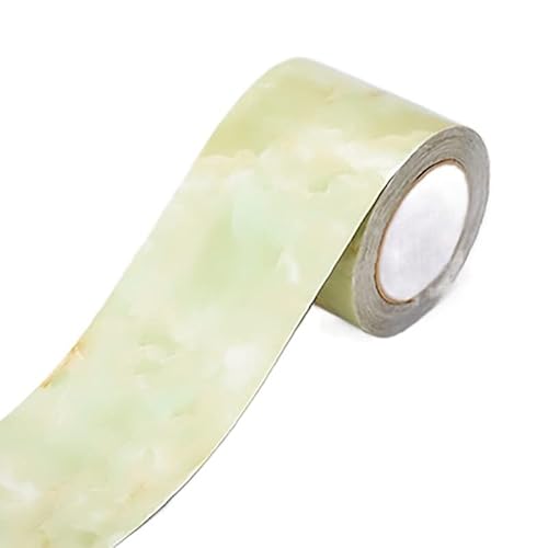 JTKSSCS BordüRe Selbstklebend 10 m selbstklebende Taillenlinie Wohnzimmer Schlafzimmer Bordüre Tapete Türrahmen wasserdichte dekorative Folie 3D Wandaufkleber(11) von JTKSSCS