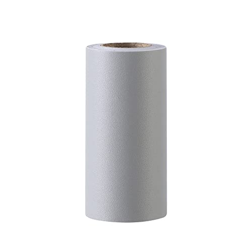 JTKSSCS BordüRe Selbstklebend 5 m selbstklebende PVC-Taillenlinie Tapete, wasserdichte Sockelleiste, Vinyl-Aufkleber, Fußleiste, Wandbordüre, Aufkleber, Wohnzimmerdekoration(Light Grey,10cm) von JTKSSCS