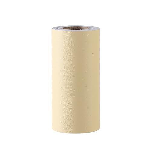 JTKSSCS BordüRe Selbstklebend 5M PVC Wasserdicht Taillenlinie Holz Marmor Selbstklebende Sockelleiste Tapete Wohnzimmer Dekor Vinyl Bordüre Wand Ecke Sticke(Beige2,12cm x 5m) von JTKSSCS