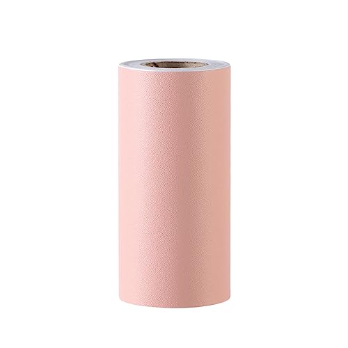JTKSSCS BordüRe Selbstklebend 5M PVC Wasserdicht Taillenlinie Holz Marmor Selbstklebende Sockelleiste Tapete Wohnzimmer Dekor Vinyl Bordüre Wand Ecke Sticke(Pink2,5cm x 5m) von JTKSSCS