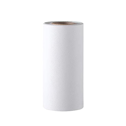 JTKSSCS BordüRe Selbstklebend 5M PVC Wasserdicht Taillenlinie Holz Marmor Selbstklebende Sockelleiste Tapete Wohnzimmer Dekor Vinyl Bordüre Wand Ecke Sticke(White2,12cm x 5m) von JTKSSCS