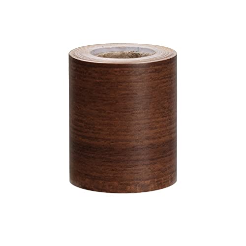 JTKSSCS BordüRe Selbstklebend Home Decor Sockelleiste Vinyl-Aufkleber, selbstklebende Holzfußleiste, Wandbordüren-Aufkleber, Taillenlinie, Tapete(Light Brown-5cm x 5m) von JTKSSCS