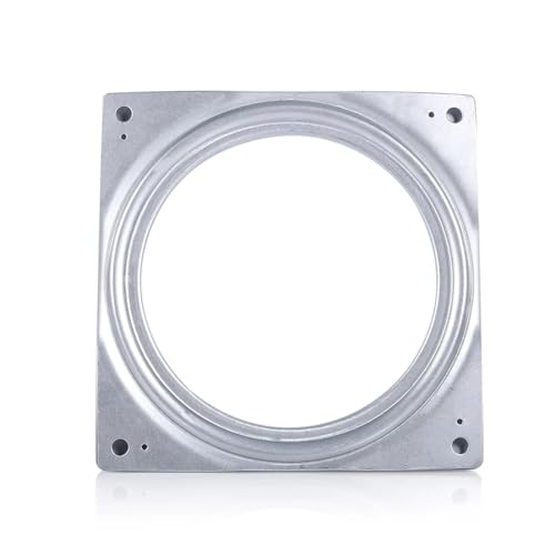 JTKSSCS Drehlager 6 Zoll quadratisches Metall verzinktem Stahl rotierende Schwenkplatte TV-Schreibtisch Lazy Susan Drehtellerlager von JTKSSCS