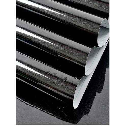 JTKSSCS Küchenfolie Selbstklebende Hochglanz-PVC-Folie – Abziehen und Aufkleben der Tapete for Möbel, Kleiderschrank, Küche(Color-2,40CM X 300CM) von JTKSSCS